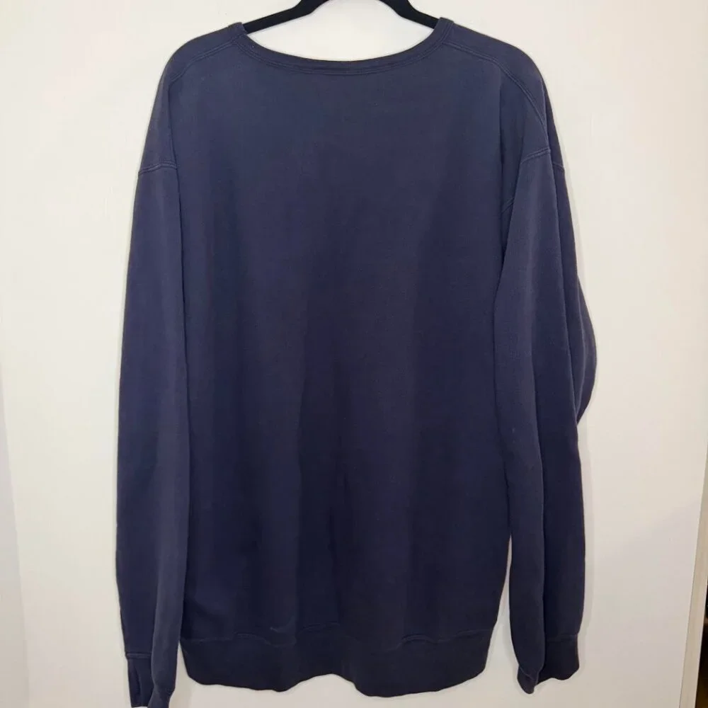 Ralph Lauren Polo Jeans Co Embroidered Sweatshirt Vintage Streetwear - XL